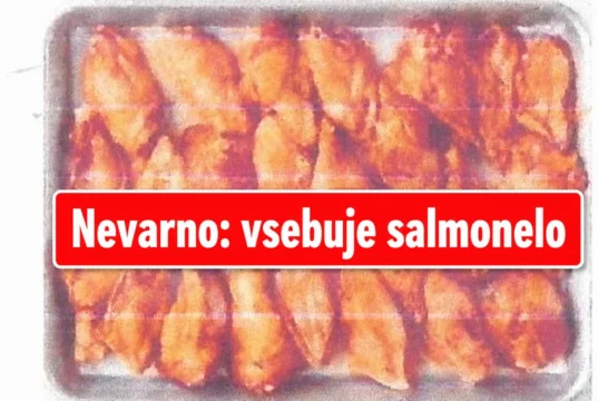 Pozor! V tem perutninskem mesu slovenskega proizvajalca našli salmonelo