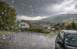 Toča grozi Sloveniji! Poglejte, kje je največja verjetnost za njen nastanek (FOTO)