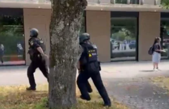 Panika v Nemčiji! Streljanje na srednji šoli, ranjeni dve gimnazijki, napadalec hrvaški državljan (VIDEO)
