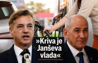 Rekordne cene goriv razburjajo Slovenijo, Golobovi udarili po Janši: »Kriva je njegova vlada«