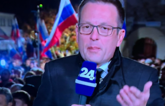Golobova Svoboda zaradi poročanja po smrti Aleša Šutarja nad POP TV-jevega Janija Muhiča; Golobovi uporabili celo umetno inteligenco