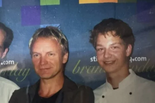 Bine Volčič iz kleti izbrskal fotografijo s svetovno legendo, na njej je komaj prepoznaven (FOTO)