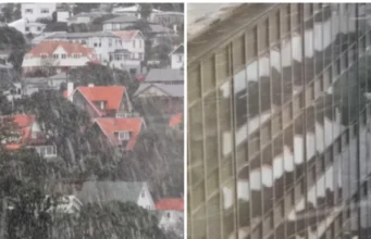 Neverjetni prizori, pri njih sneži: »Začelo se je s točo, nato pa je začel padati sneg« (VIDEO)