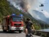 Brezčutno obnašanje kolesarja v Bohinju – gasilcem kazal sredinec in jim oviral pot do požara