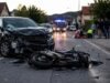 Ob hudi nesreči motorista v Logatcu gasilce pričakal prizor, ki jih je ganil: očividci so že oživljali ponesrečenca