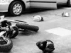 Grozljiva smrt pri Ajdovščini: 34-letni motorist trčil v kovinsko ograjo