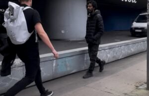 VIDEO: Migrant sredi Ljubljane s penisom nadlegoval mimoidoče? Mladenič mu je dal “vzgojno”