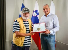 Župan Arsenovič sprejel 81-letnega junaka, ki je iz Drave rešil otroka