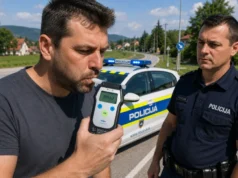 Ne boste verjeli, koliko je napihal 29-letnik! Treznil se je pri policistih