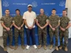 Kakšen sprejem za Dončića! Na ameriški ambasadi ga je pričakal odred marincev: »Malo je ljudi, kot je Luka« (FOTO)