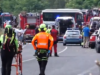 Huda prometna nesreča avtodoma in avtobusa: šest mrtvih, poškodovan tudi otrok