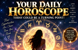 Your Daily Horoscope: Today Could Be a Turning Point
