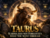 Taurus: Karma Has Not Forgotten What You Went Through