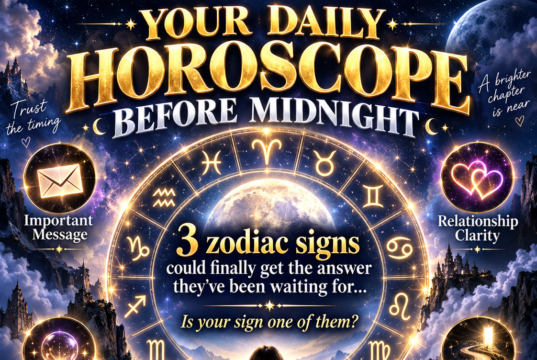 Before Midnight, 3 Zodiac Signs Could Finally Get the Answer They’ve Been Waiting For