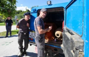 Na Gorenjskem so si oddahnili, Aljaž in Benjamin deaktivirala bombo: pok je pomenil konec nevarnosti (FOTO)