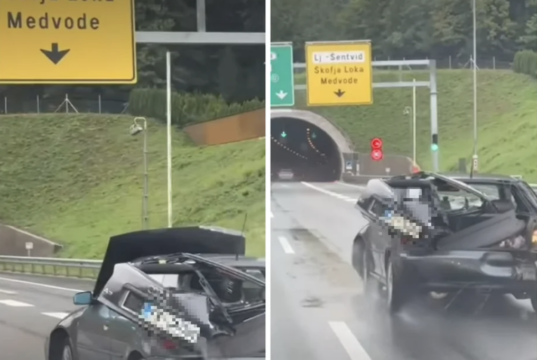 Kamera ujela divji beg 21-letnika, ki je v Vodicah ustrelil policista?! Očividec: »Niti pomislil nisem, da bo ta norec dejansko odpeljal naprej« (FOTO, VIDEO)