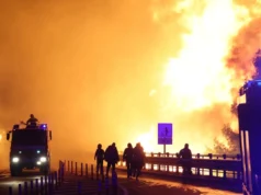 Groza na Hrvaškem: Slovenca prijeli po požaru, škoda naj bi bila ogromna