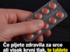 Če jemljete določena zdravila za srce ali pritisk, bodite previdni pri tem sadju