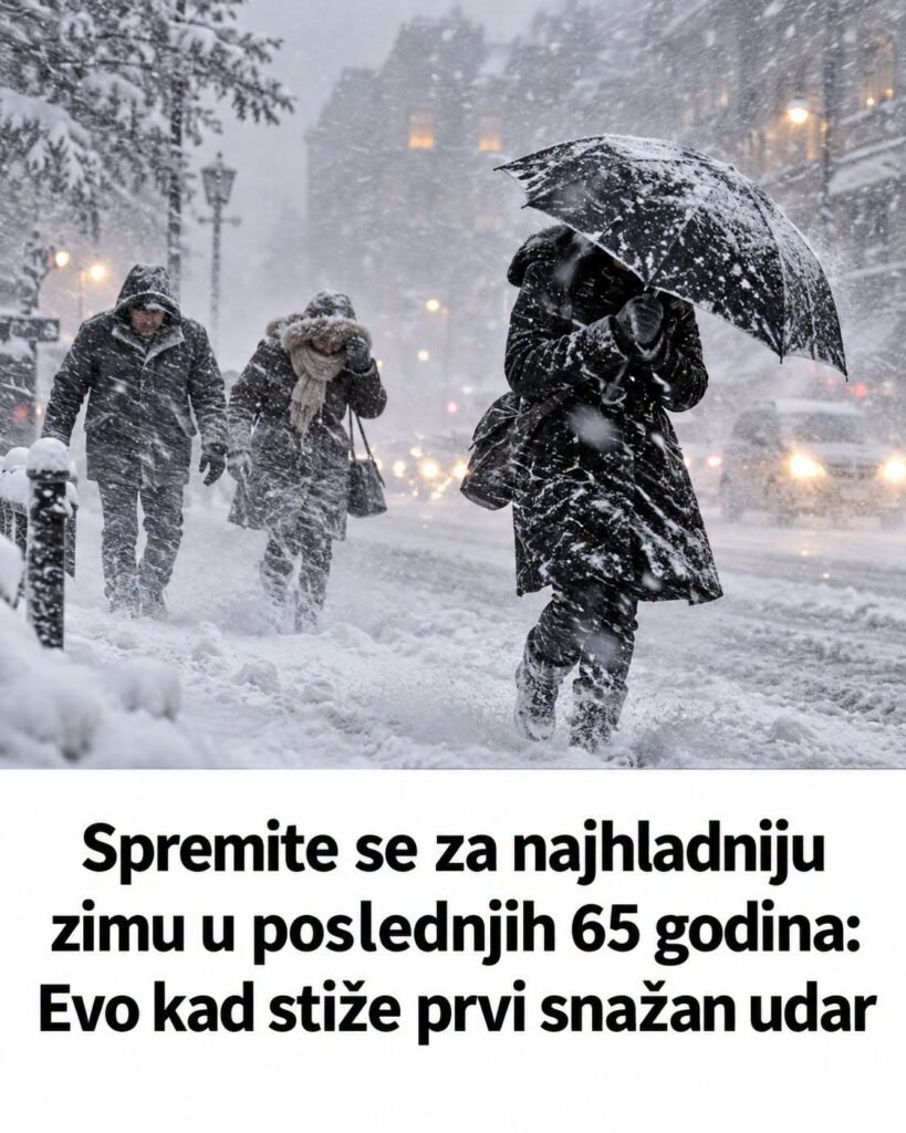 Spremite se za najhladniju zimu u posljednjih 65 godina: Evo kad stiže prvi snažan udar