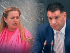 VIDEO: Šok za poslanko Svobode – Stevanović je izgubil živce – poglejte kaj je storil